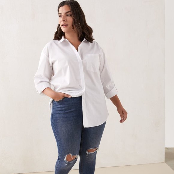 Blouse structurée à coupe ample - Picture 1 of 3